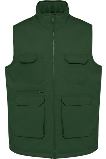 Image produit Gilet polycoton multipoches rembourré unisexe