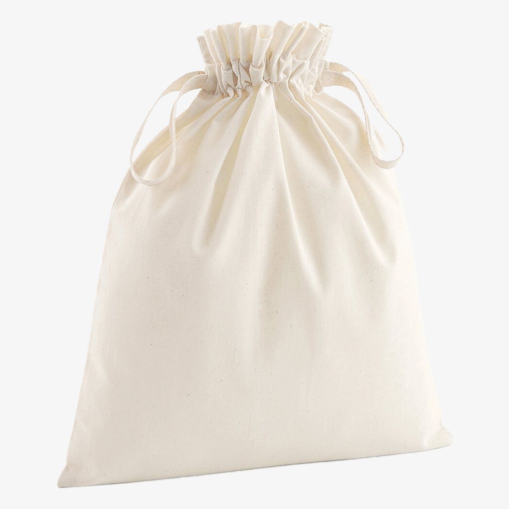 Organic Cotton Drawcord Bag westfordmill