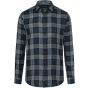karlowsky Men's checked shirt urban-style navy