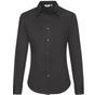 fruit of the loom Long Sleeve Oxford Shirt Lady-Fit noir