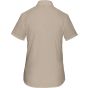 Kariban Chemise popeline polycoton manches courtes entretien facile femme beige