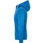 James&Nicholson Ladies' Lifestyle Zip-Hoody cobalt/grey_heather