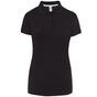 JHK Sport polo pique lady black