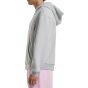 Build Your Brand Fluffy Zip Hoody light_asphalt