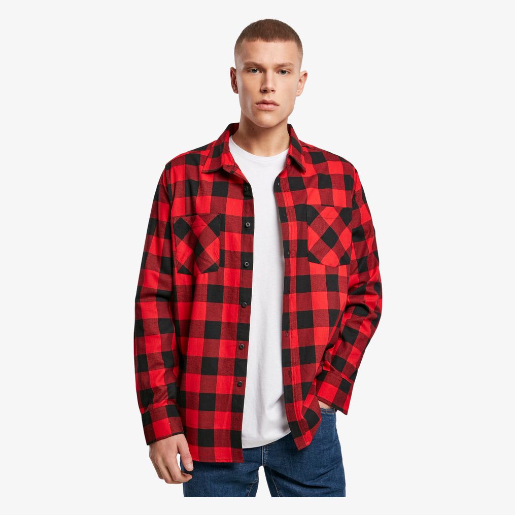 Checked Flannel Shirt Build Your Brand