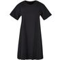 Build Your Brand Ladies Tee Dress black