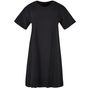 Build Your Brand Ladies Tee Dress - black - S