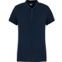 WK Designed To Work Polo Day To Day contrasté manches courtes femme navy/light_royal_blue
