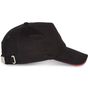 K-up Casquette avec sandwich contrasté - 5 panneaux  black/red