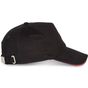 k-up Casquette avec sandwich contrasté - 5 panneaux  black/red