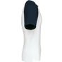 Kariban Baseball - T-shirt bicolore manches courtes white/navy