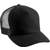 K-up Casquette Trucker - 5 panneaux black/black