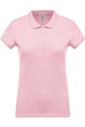 Polo piqué manches courtes femme 