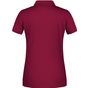 James&Nicholson Ladies´ Bio Workwear Polo wine