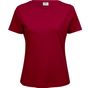 tee jays Ladies Interlock Tee red