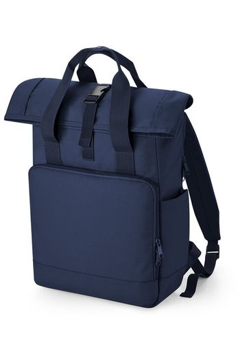 Image produit Sac à dos pour ordinateur avec rabat enroulable et double anses recyclé