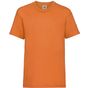 fruit of the loom Kids Valueweight T orange