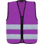 Korntex Safety Vest For Kids With Zipper Violett