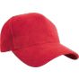 Result Heavy brushed cotton pro-style cap red