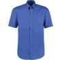 Kustom Kit Premium Oxford Shirt Short Sleeve Royal