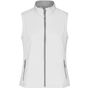 James&Nicholson Ladies´ Promo Softshell Vest white/white