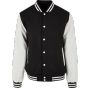 Build Your Brand Oldschool College Jacket black/white