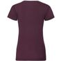 Russell-pure-organic Ladies' Pure Organic T burgundy