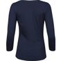 tee jays Ladies 3/4 Sleeve Stretch Tee navy