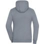 James&Nicholson Ladies' Lifestyle Zip-Hoody grey_melange/navy