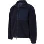 Front Row Recycled sherpa fleece navy