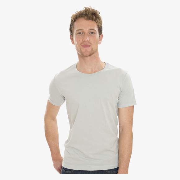Wayne - Men`s Organic Fitted T-Shirt Nakedshirt