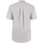 Kustom Kit Premium Oxford Shirt Short Sleeve Silver grey
