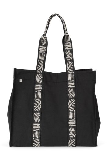 Image produit Grand sac shopping recyclé à soufflet