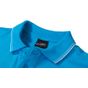 James&Nicholson Mens Polo turquoise/white