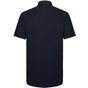 Russell Collection Men’s short sleeve tailored oxford shirt bright_navy