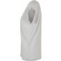 Build Your Brand Ladies Extended Shoulder Tee light_asphalt