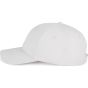 K-up Casquette en coton et polyester recyclés K-loop tracking - 6 panneaux white