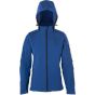 HRM Women´s Hooded Soft-Shell Jacket Royal blue