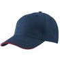 Myrtle Beach 5 Panel Sandwich Cap navy/red