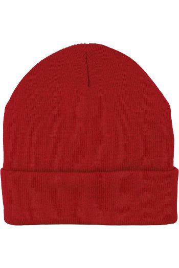 Image produit Bonnet recyclé avec revers tricoté