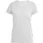HRM Women's Luxury V-Neck Tees White
