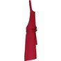 Kariban Tablier avec poche en coton Bio hibiscus_red