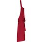 kariban Tablier avec poche en coton Bio hibiscus_red