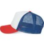 K-up Casquette trucker - 5 Panneaux white/french_red/reflex_blue