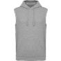 ProAct Sweat-shirt à capuche sans manches unisexe oxford_grey