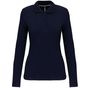 Kariban Polo manches longues femme navy