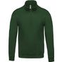 Kariban Sweat-shirt col zippé  forest_green
