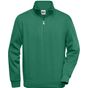 James&Nicholson Workwear Half Zip Sweat dark_green