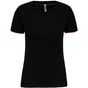 WK Designed To Work T-shirt Day To Day manches courtes femme black/orange