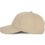K-up Casquette en coton et polyester recyclés K-loop tracking-  6 panneaux beige